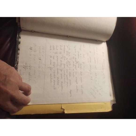 Trapper Keeper full of Vintage Knitting Patterns - Picture 7 of 9